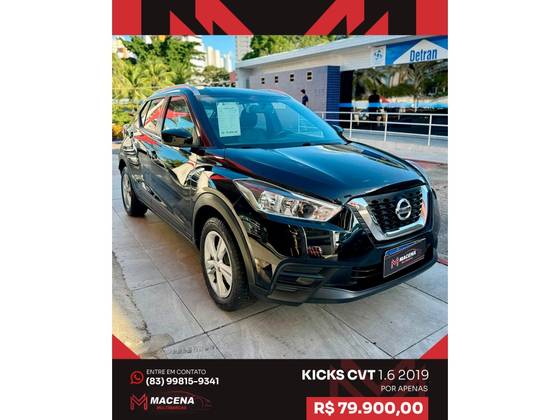 NISSAN KICKS 1.6 16V FLEXSTART SL 4P XTRONIC